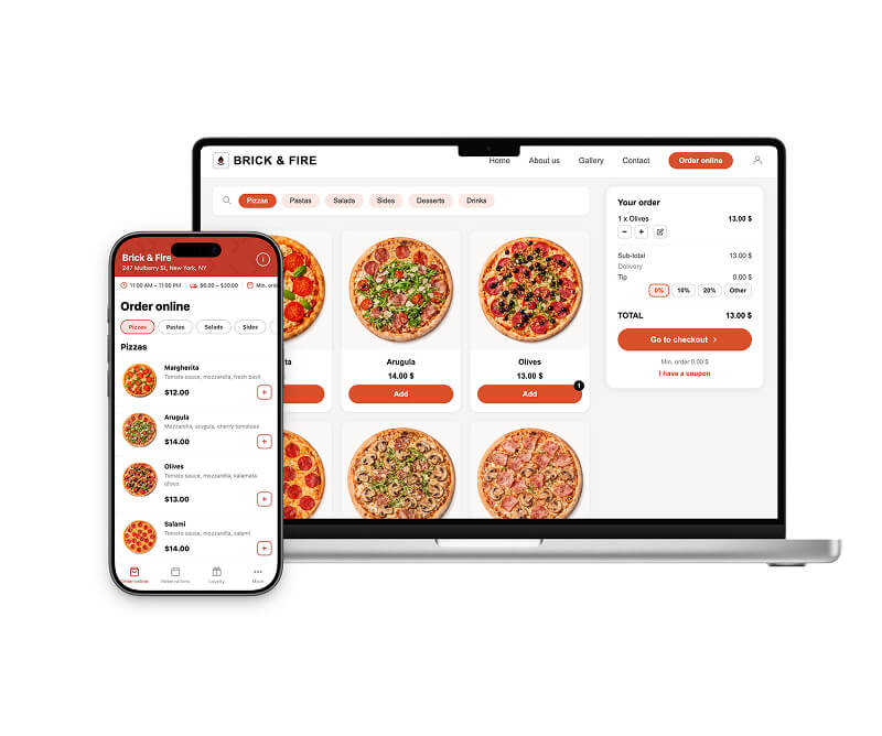 Online Ordering